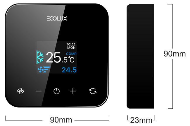 ecolux Atlas Pro thermostat